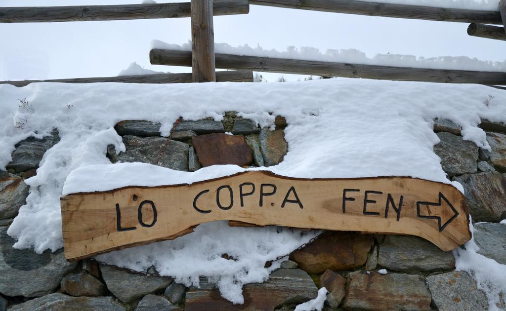 Lo Coppa Fen Apartment Aosta Bagian luar foto